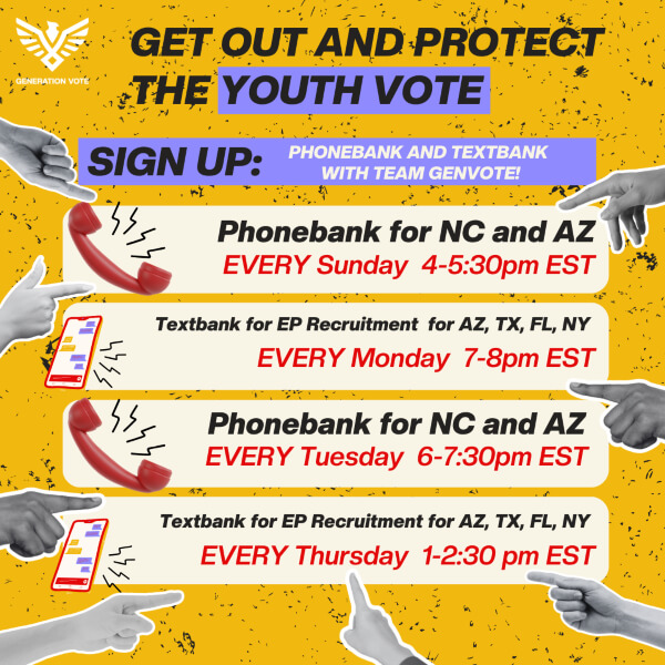 GenVote Phonebank and Textbank